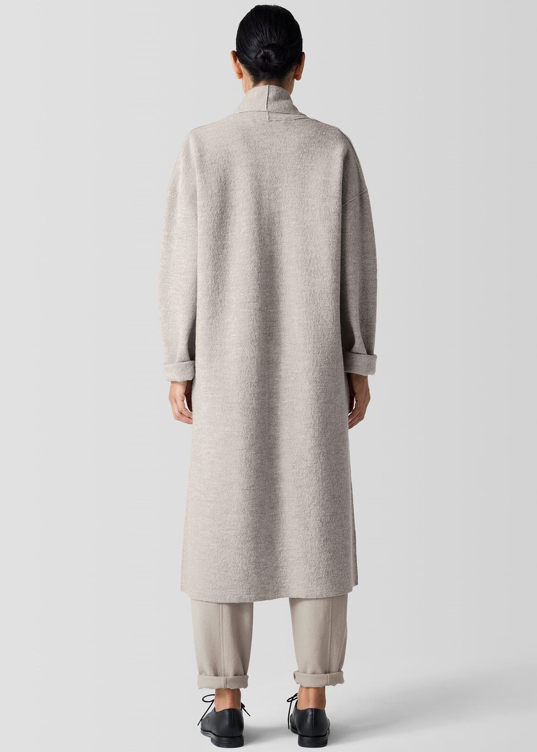 Eileen Fisher - Lightweight Boiled Wool Icon Coat