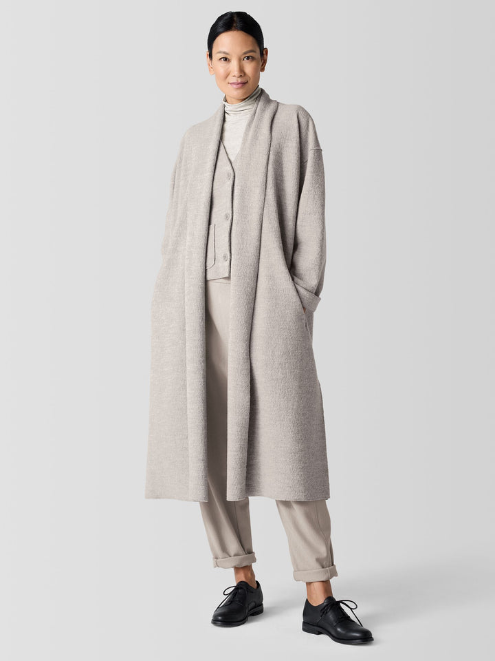 Eileen Fisher - Lightweight Boiled Wool Icon Coat