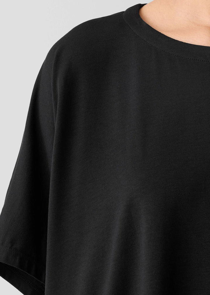 Eileen Fisher - Fine Jersey Crew Neck Box-Top -SALE