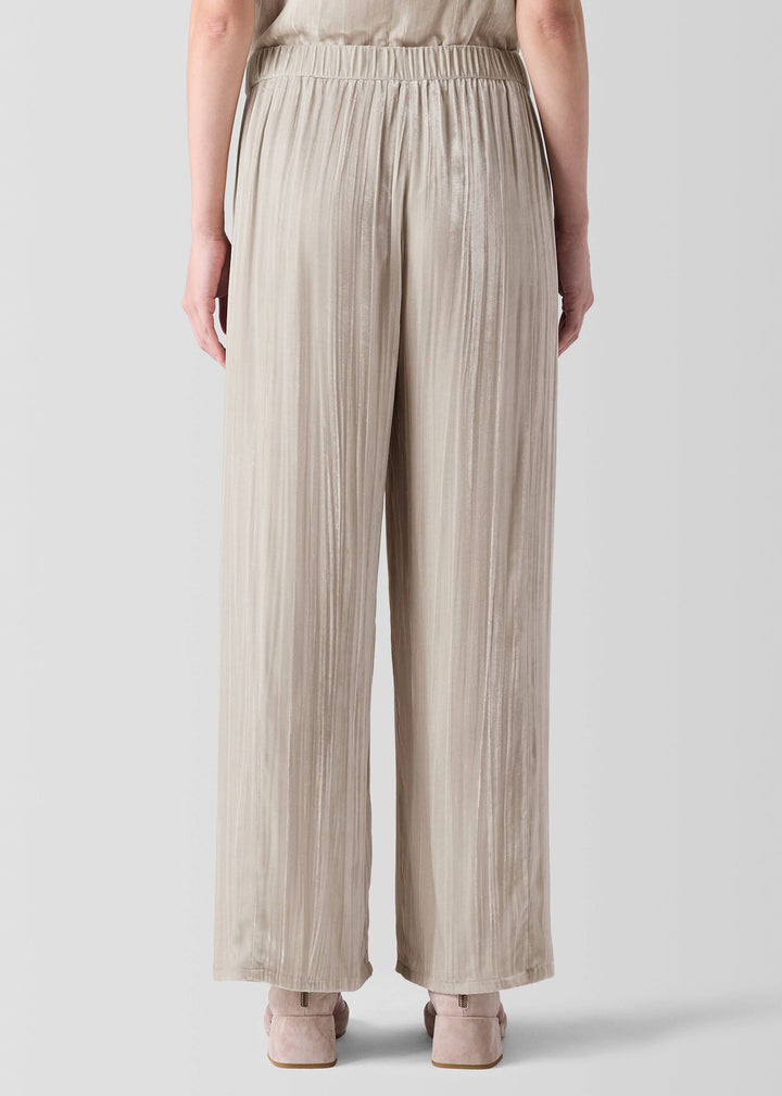 Eileen Fisher - Crushed Velvet Wide-Leg Pant