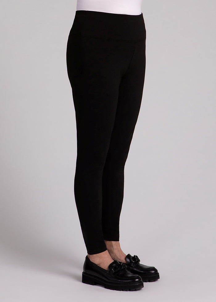 Sympli - Nu Yoke Legging, Fleece Back