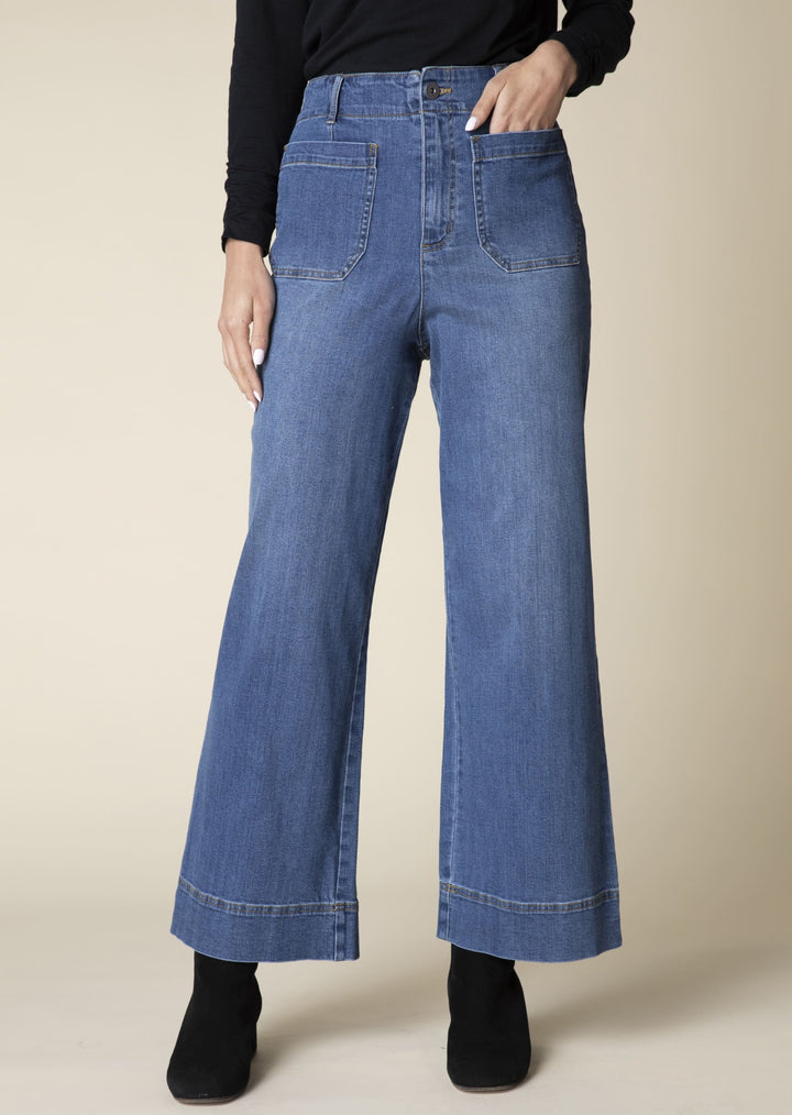 Habitat - Patch Pocket Wide Leg Jean