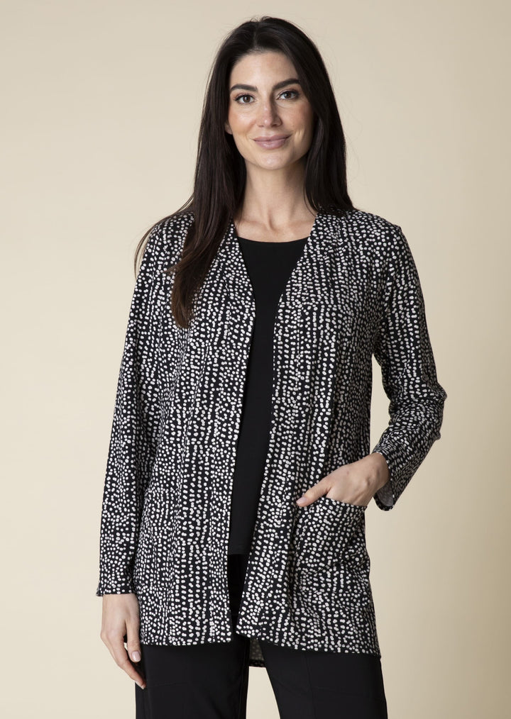 Habitat - Long Shirred Back Open Front Cardigan