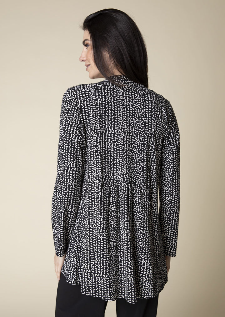 Habitat - Long Shirred Back Open Front Cardigan