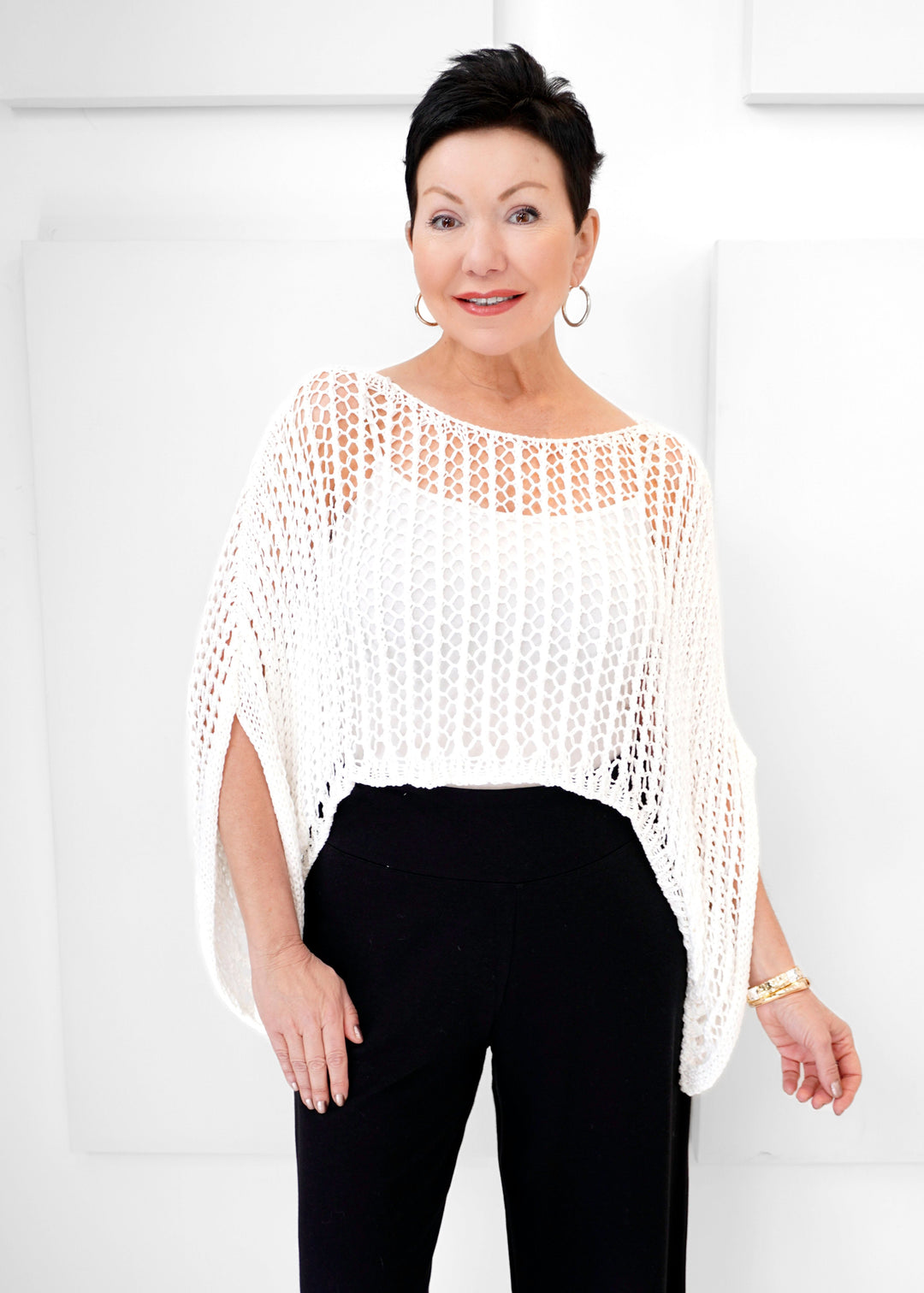 Catherine Lillywhite's - Holy Knit Crop Top