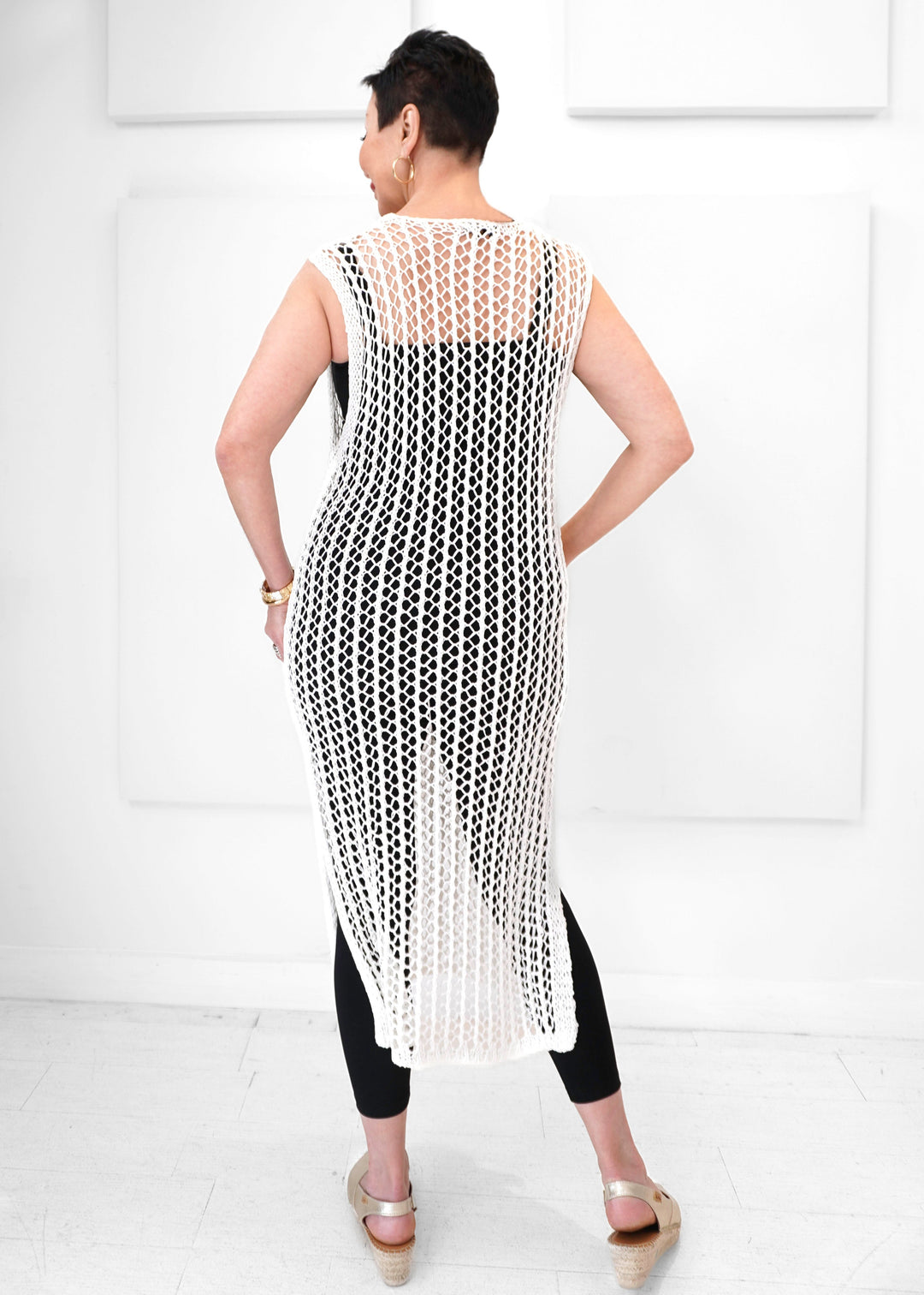 Catherine Lillywhite's - Open Weave Knit Dress