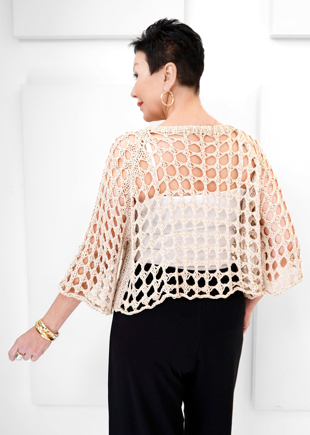 Catherine Lillywhite's - Holy Knit Bell Sleeve Top