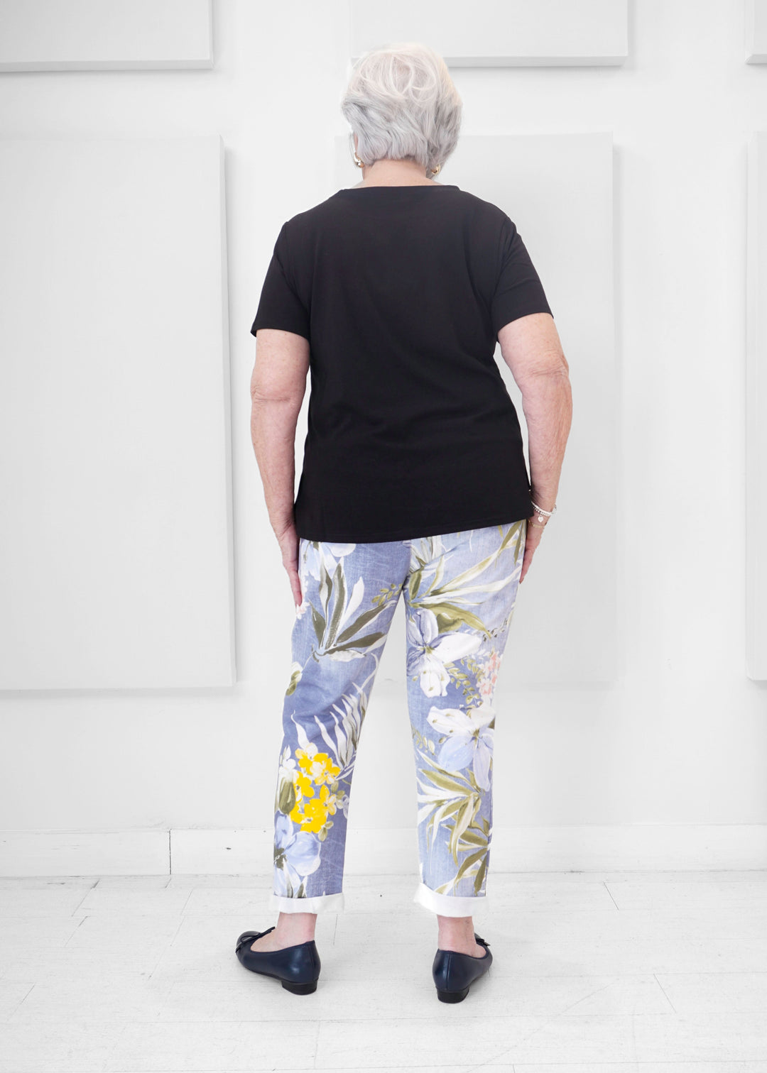 Catherine Lillywhite's - Floral Cuffed Joggers - PLUS