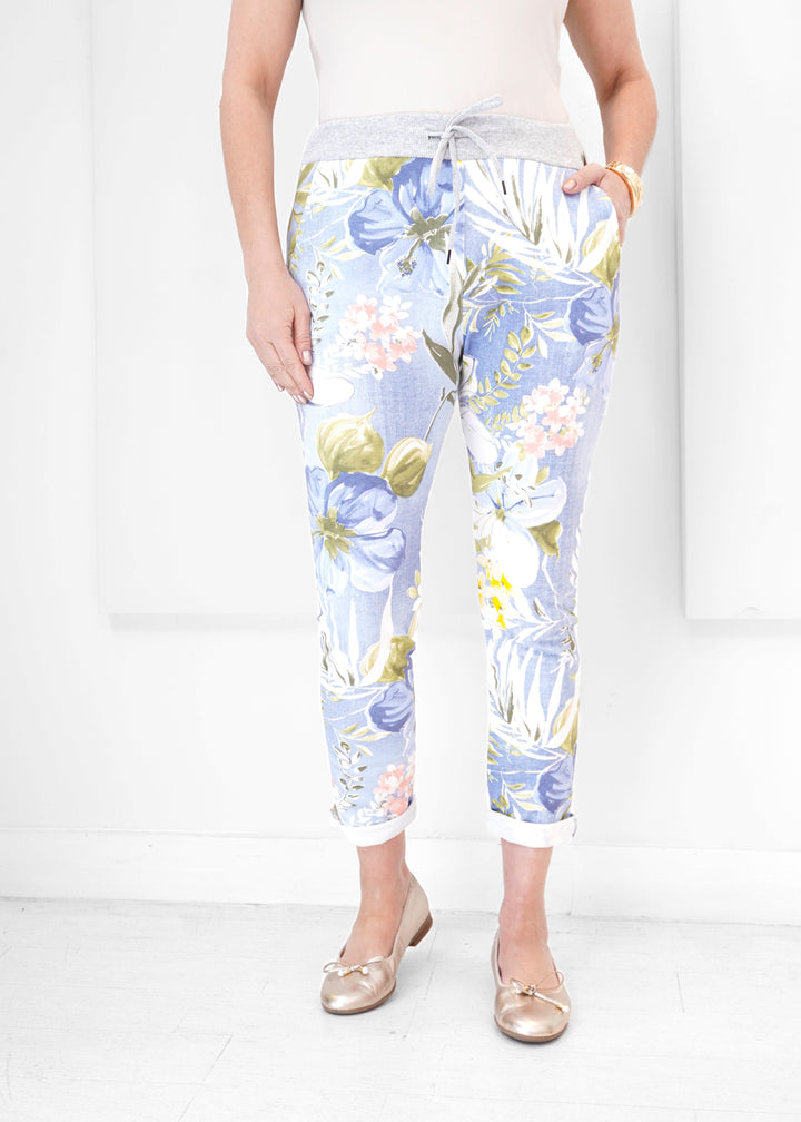 Catherine Lillywhite's - Floral Cuffed Joggers