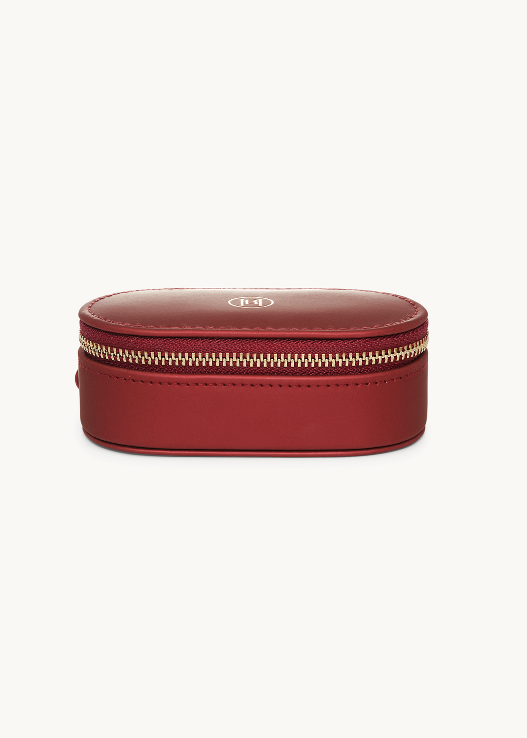 Hilberg & Berk - Small Merlot Travel Jewelry Case