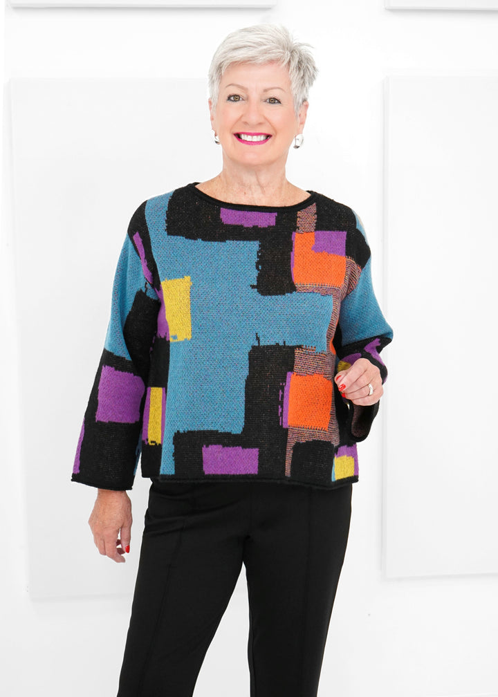 Liv - Collage Swing Pullover