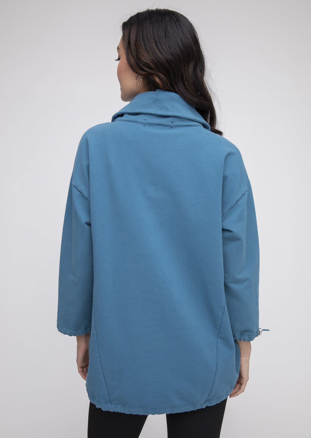 Liv - Foldover Zip Pullover