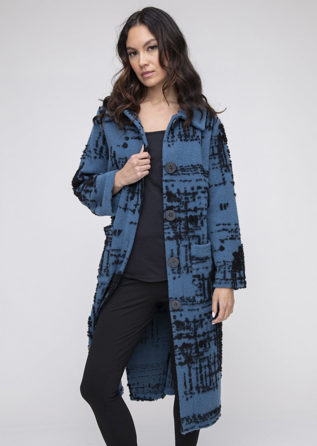 Liv - Cozy Textured Car Coat