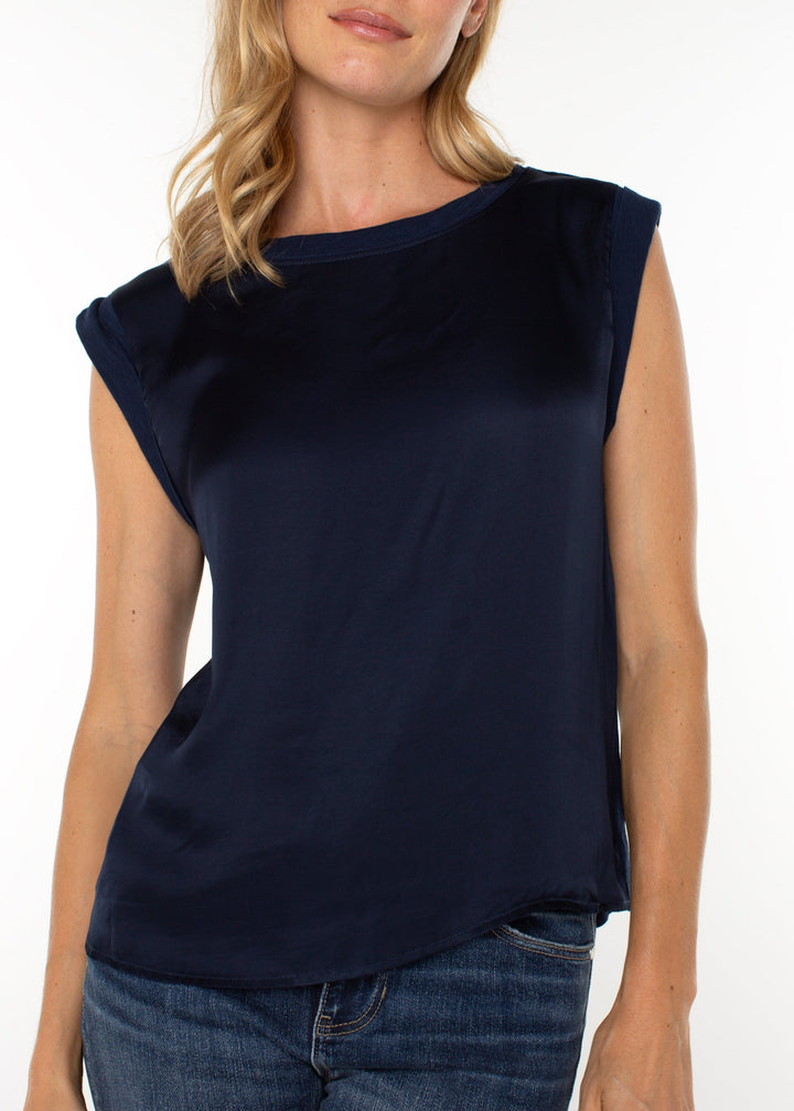 Liverpool - Sleeveless Woven Top