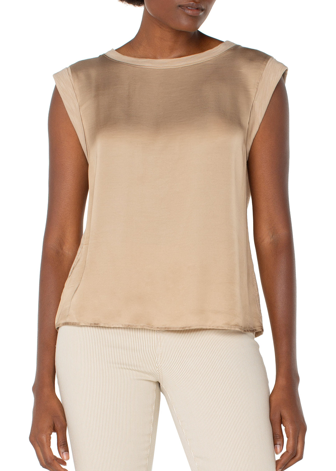 Liverpool - Sleeveless Woven Top