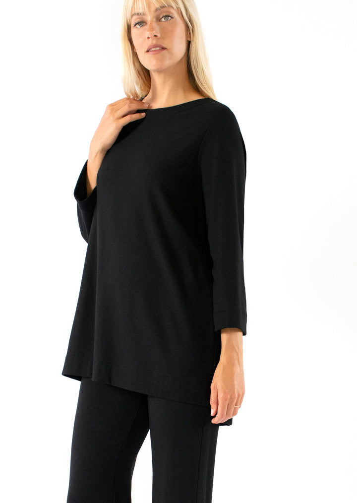 Capote - Lily Boatneck 3/4 Sleeve Tunic