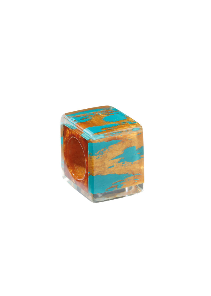 Zsiska - Stripe Paint Cube Bead