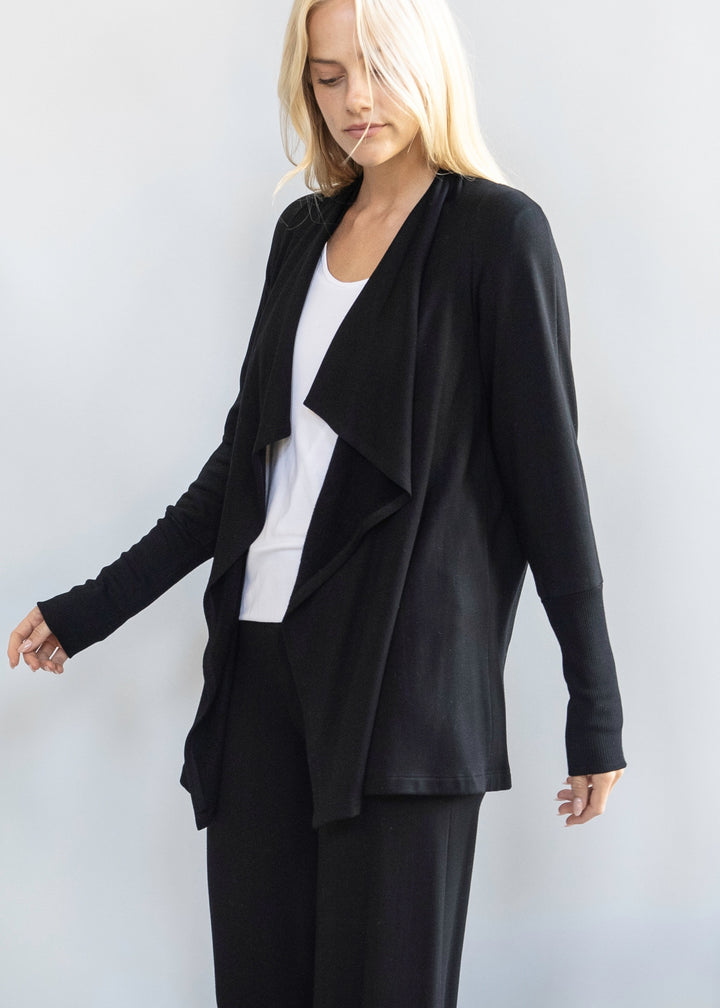 Capote - Bamboo Fleece Cascade Cardigan