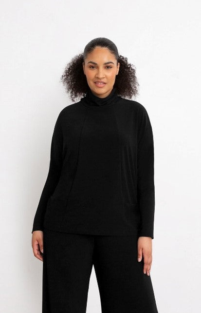 Sympli - Boxy Pocket Top Long Sleeve -SALE