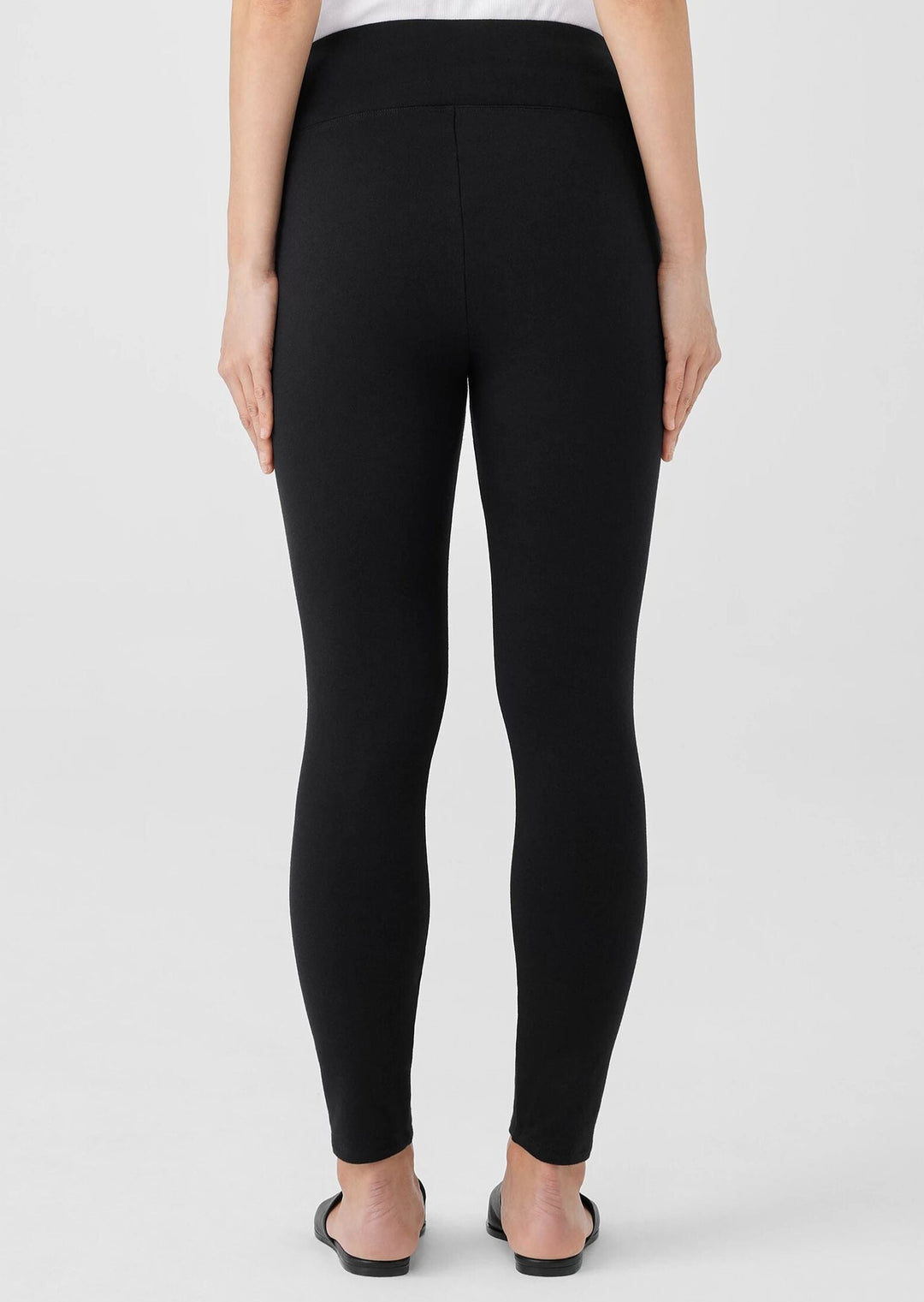 Eileen Fisher - Cozy Brushed Terry Hug High-Waisted Leggings