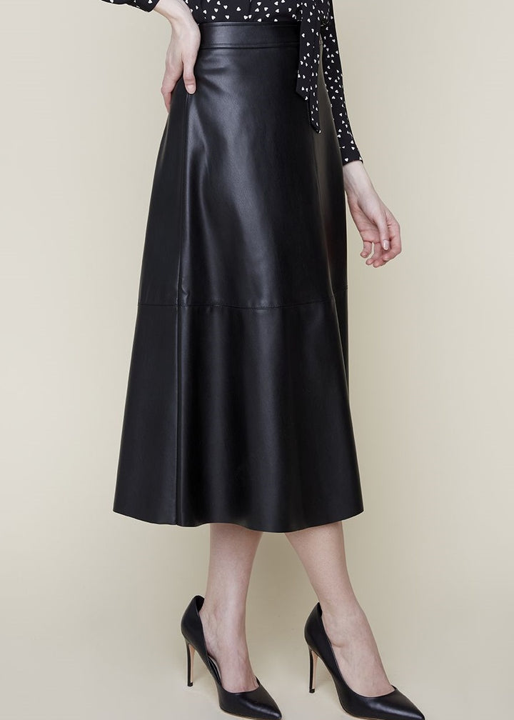 Renuar - Vegan Leather Skirt