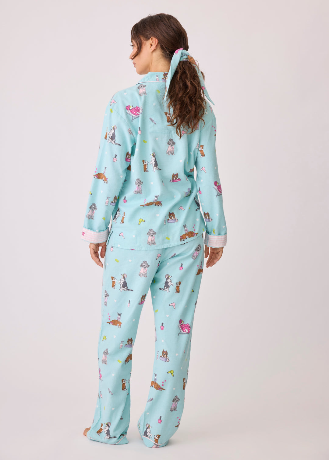 PJ Salvage - Spaw Day Flannel PJ Set