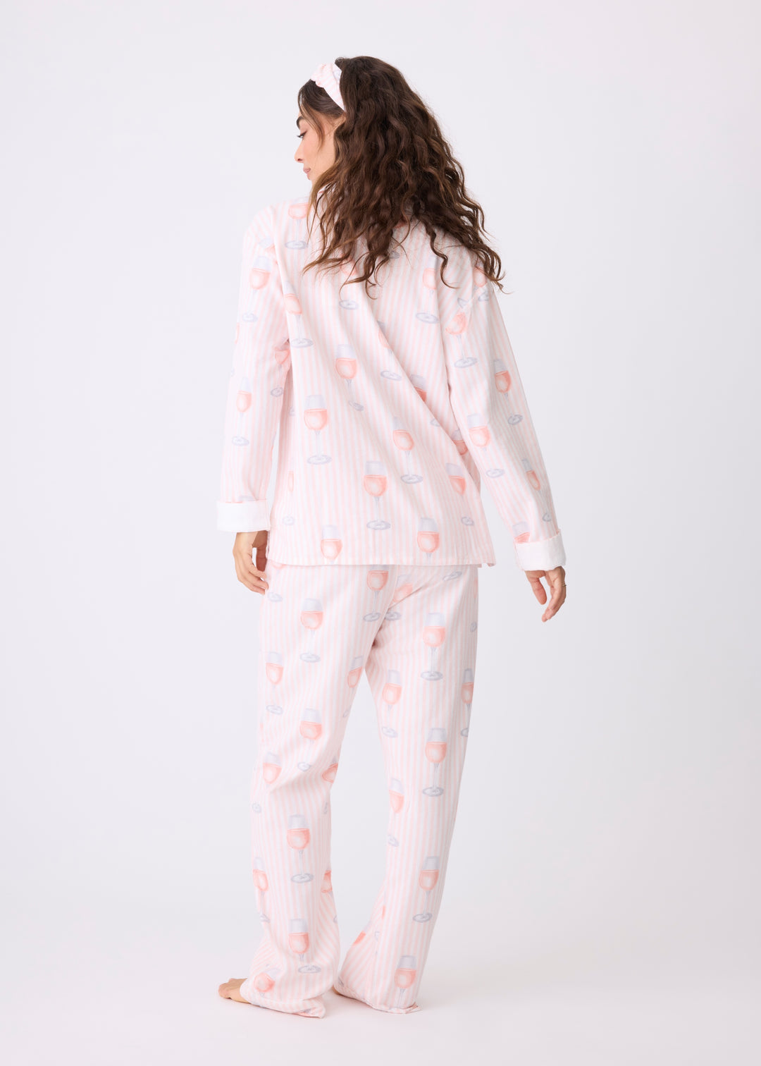 PJ Salvage - Rose All Day Flannel PJ Set