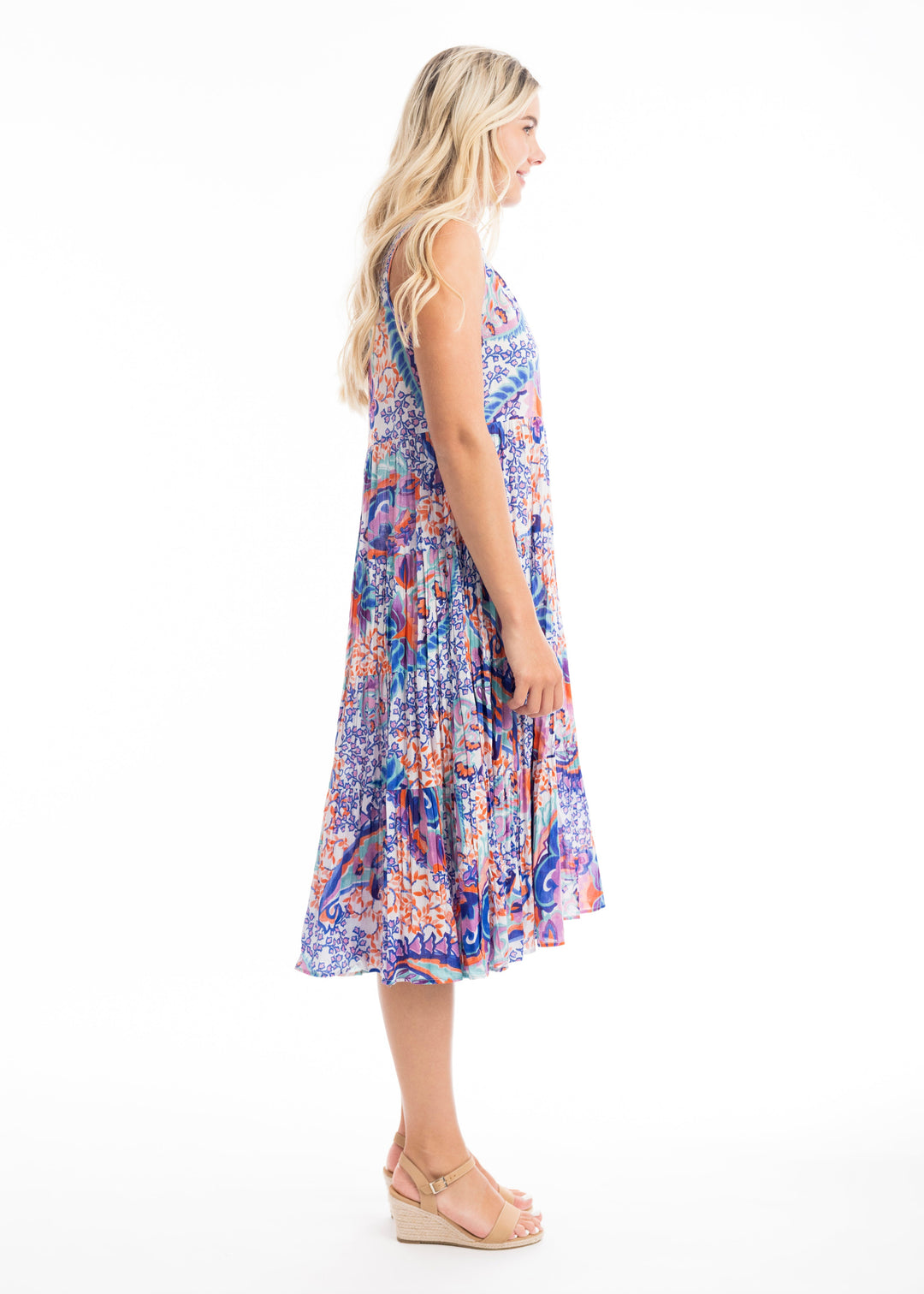 Orientique - Radhanagar Sleeveless Boho Dress