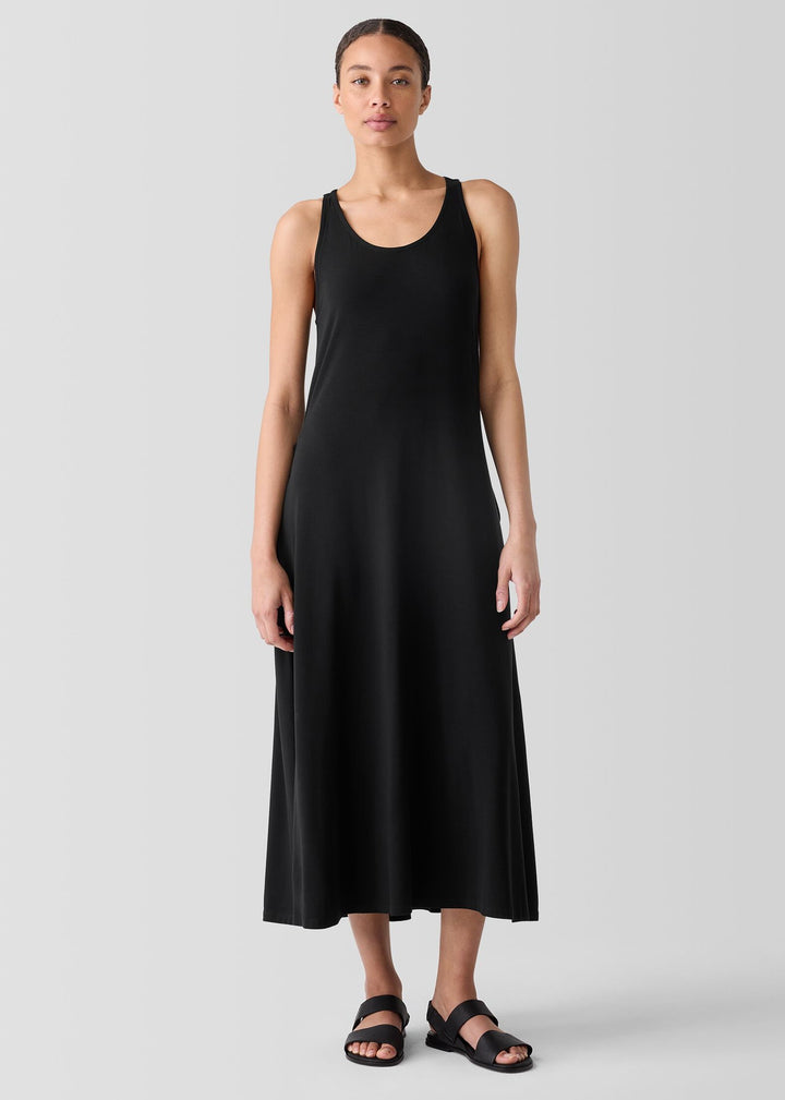 Eileen Fisher - Fine Jersey Racer-Back Tank Dress -SALE