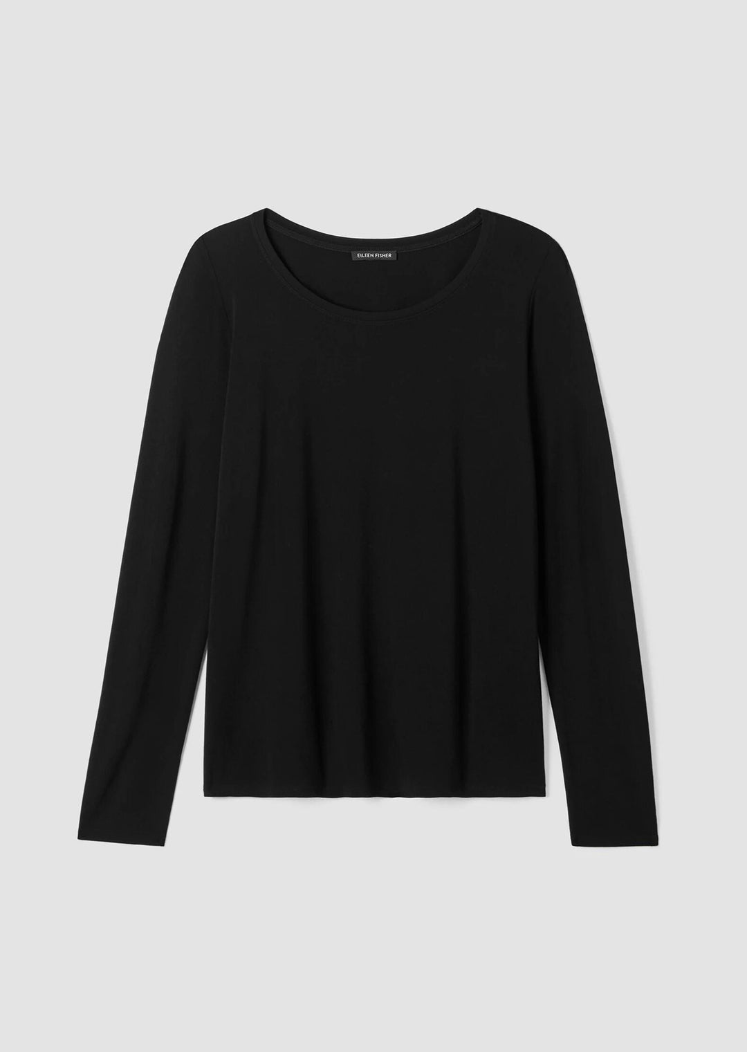 Eileen Fisher - Scoop Neck Long Sleeve Top