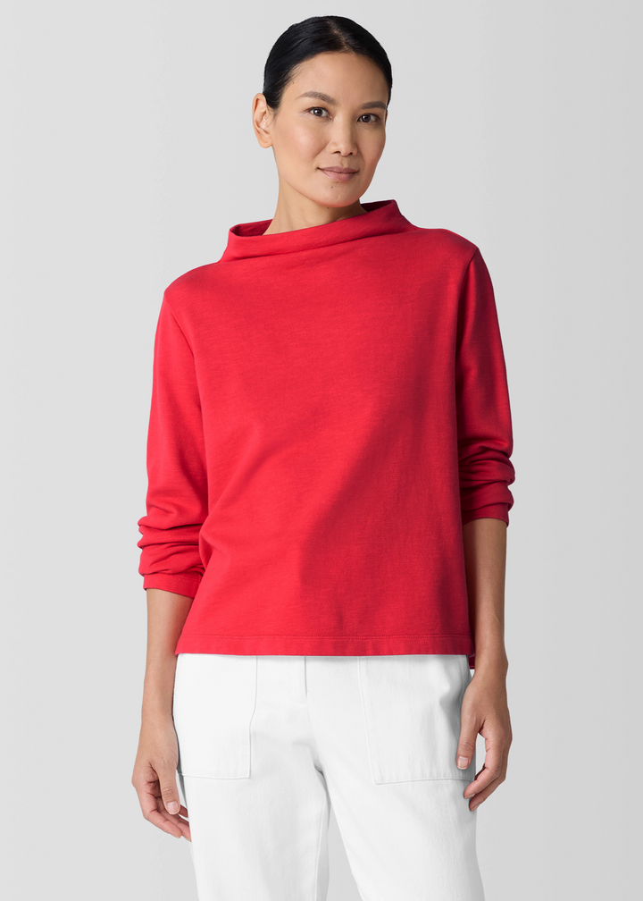 Eileen Fisher - Funnel Neck Top