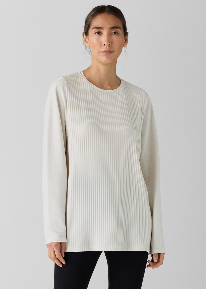 Eileen Fisher - Round Neck Tunic Long Sleeve