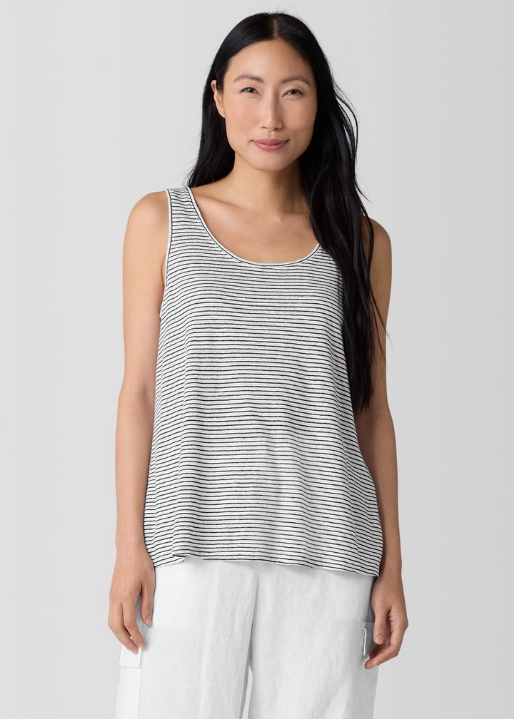 Eileen Fisher - Sleeveless Scoop Neck Tee