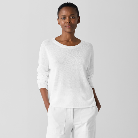 Eileen Fisher - Crew Neck Sweater