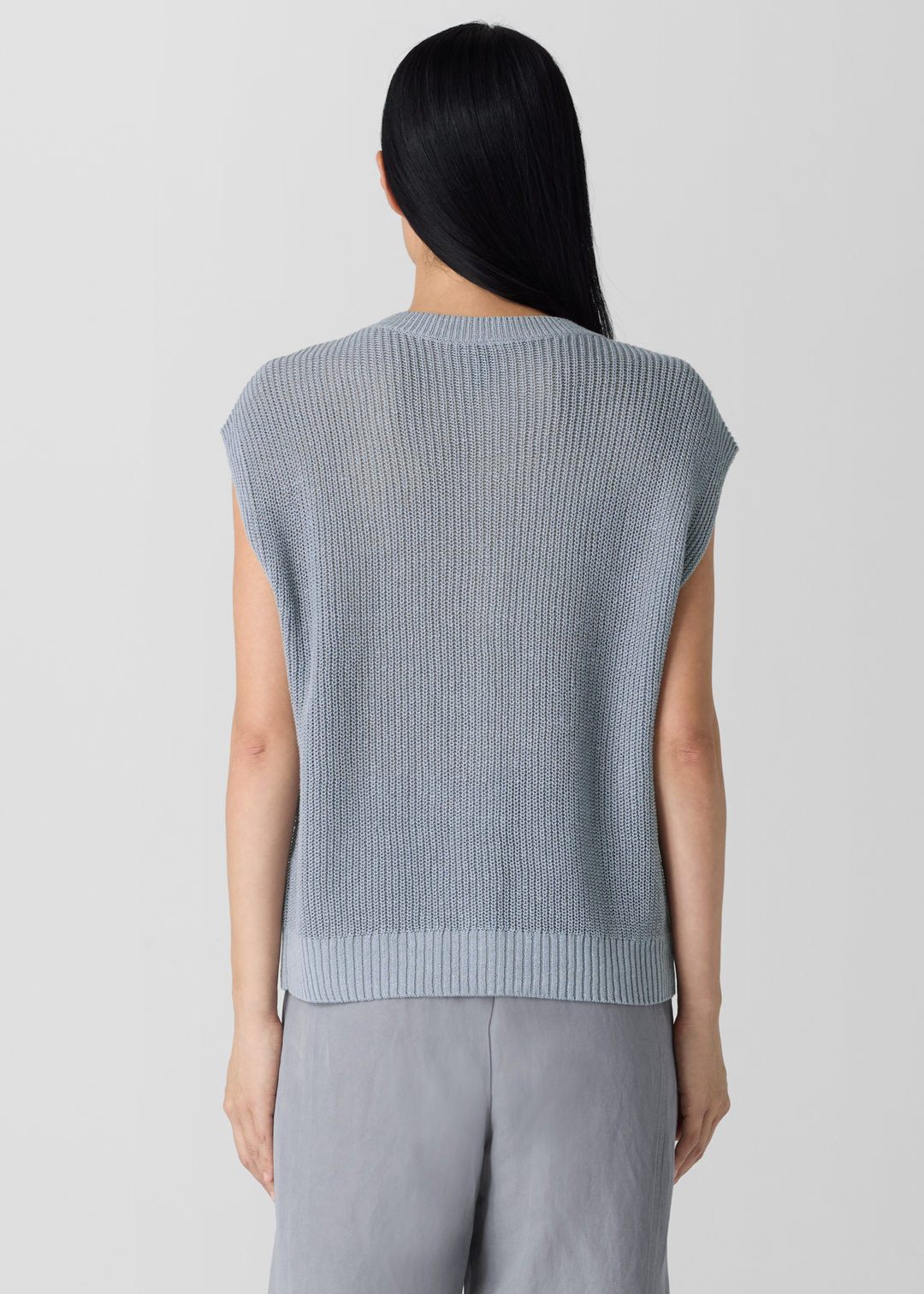 Eileen Fisher - Front Open Top- Vest