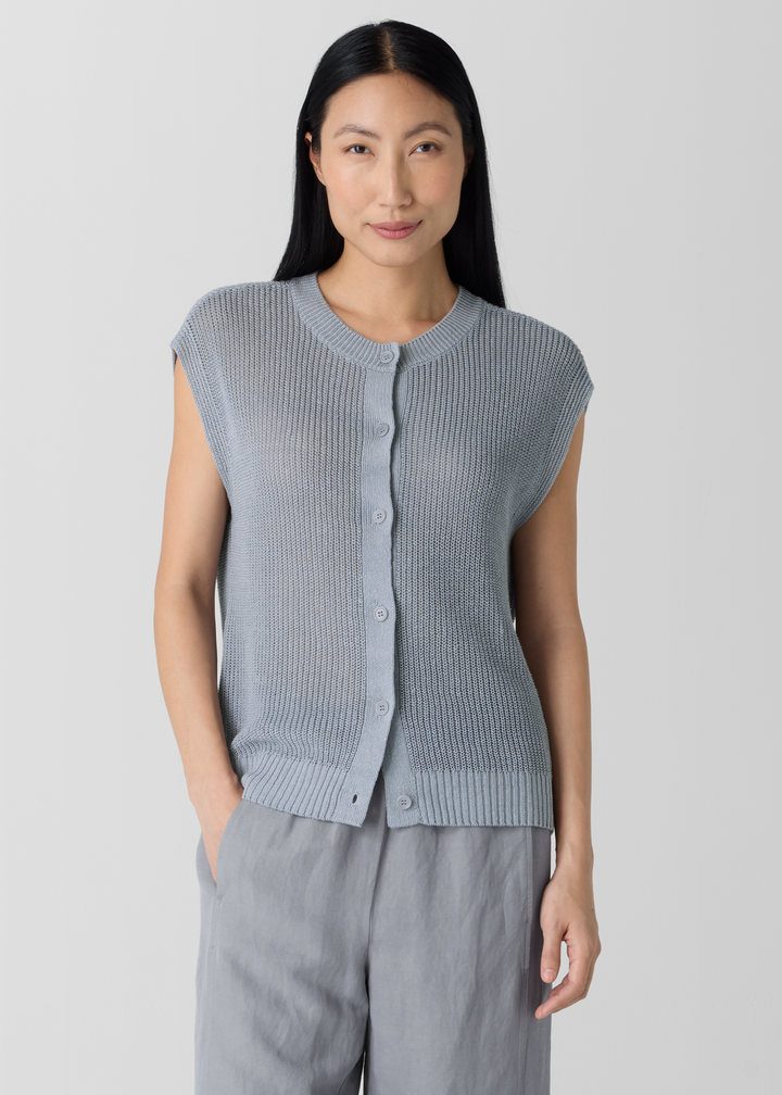 Eileen Fisher - Front Open Top- Vest