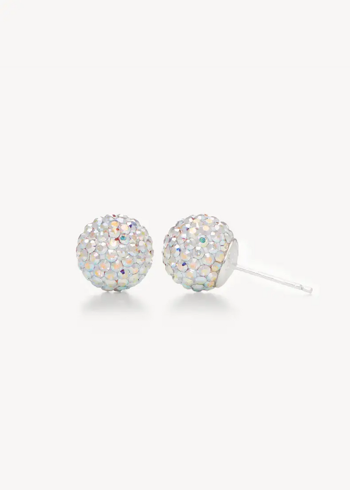 Hilberg & Berk - Medium Sparkle Ball Stud Earrings