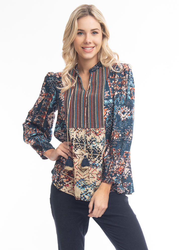 Orientique - Strauss Peasant Top