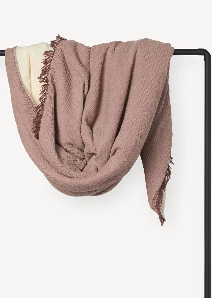 Pokoloko - Fleece Lined Throw Crinkle -SALE