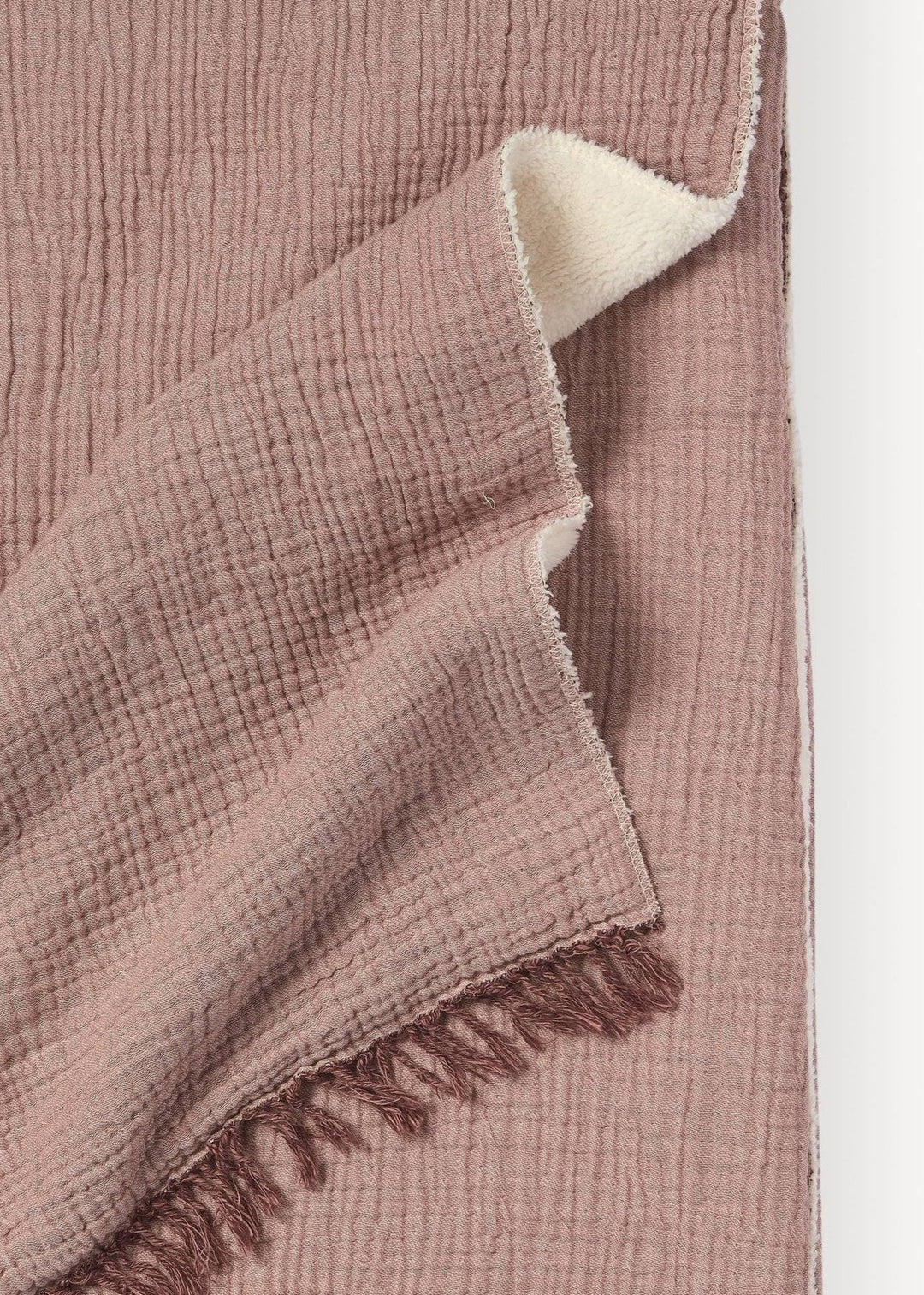 Pokoloko - Fleece Lined Throw Crinkle -SALE