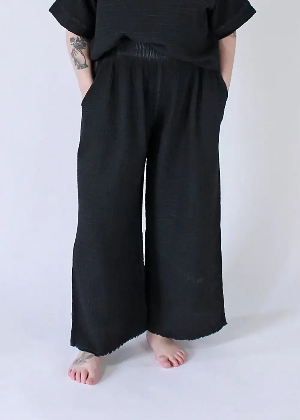 Pokoloko - Crinkle Palazzo Pant