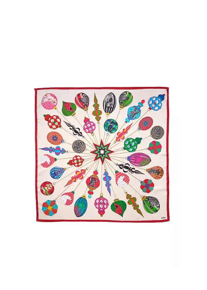 Echo - Deck the Halls Silk Scarf