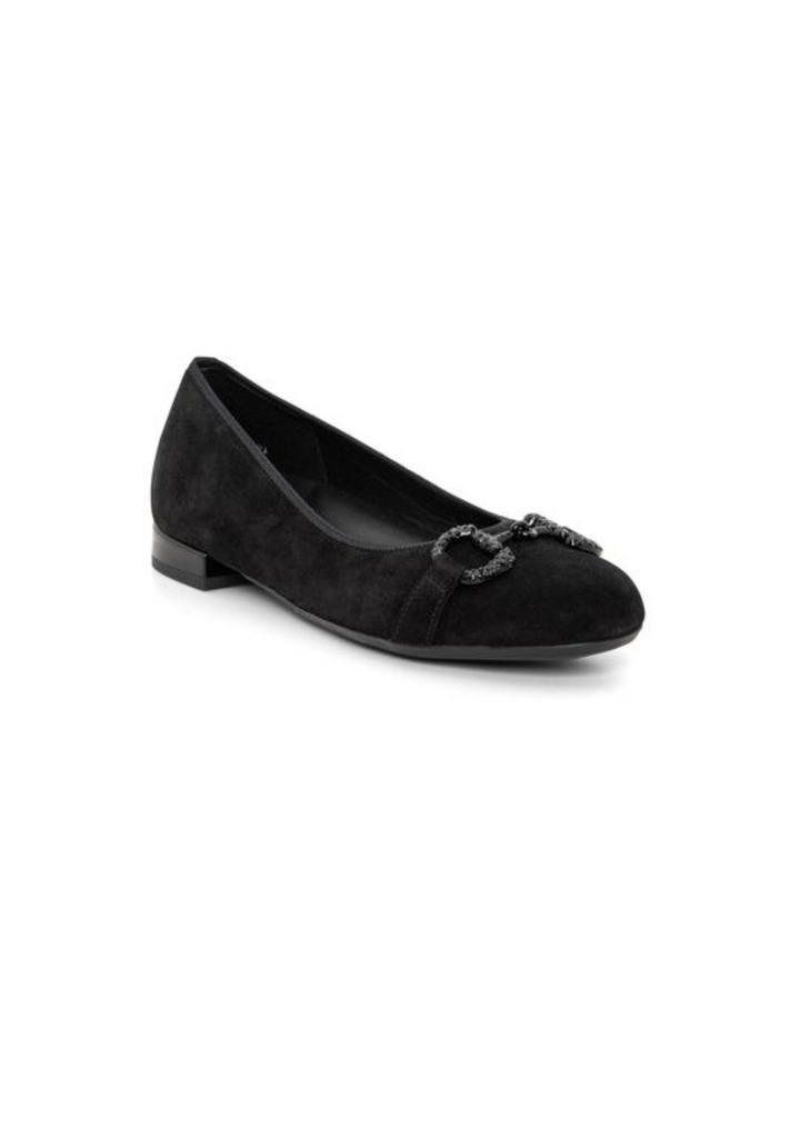 Ara - Serenity Suede Ballet Flat