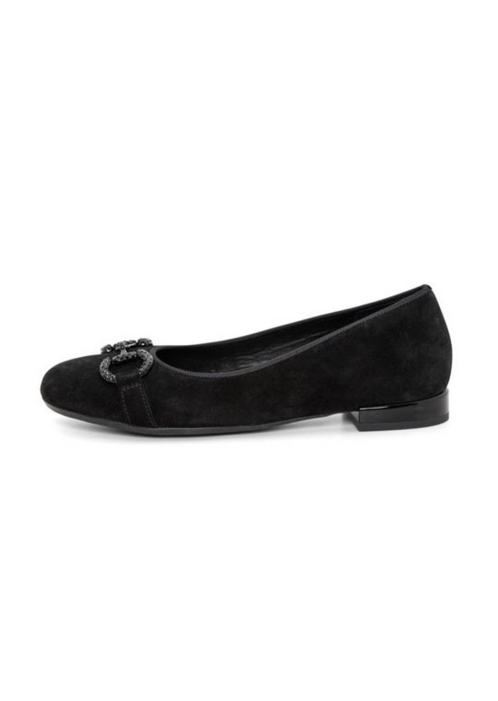 Ara - Serenity Suede Ballet Flat