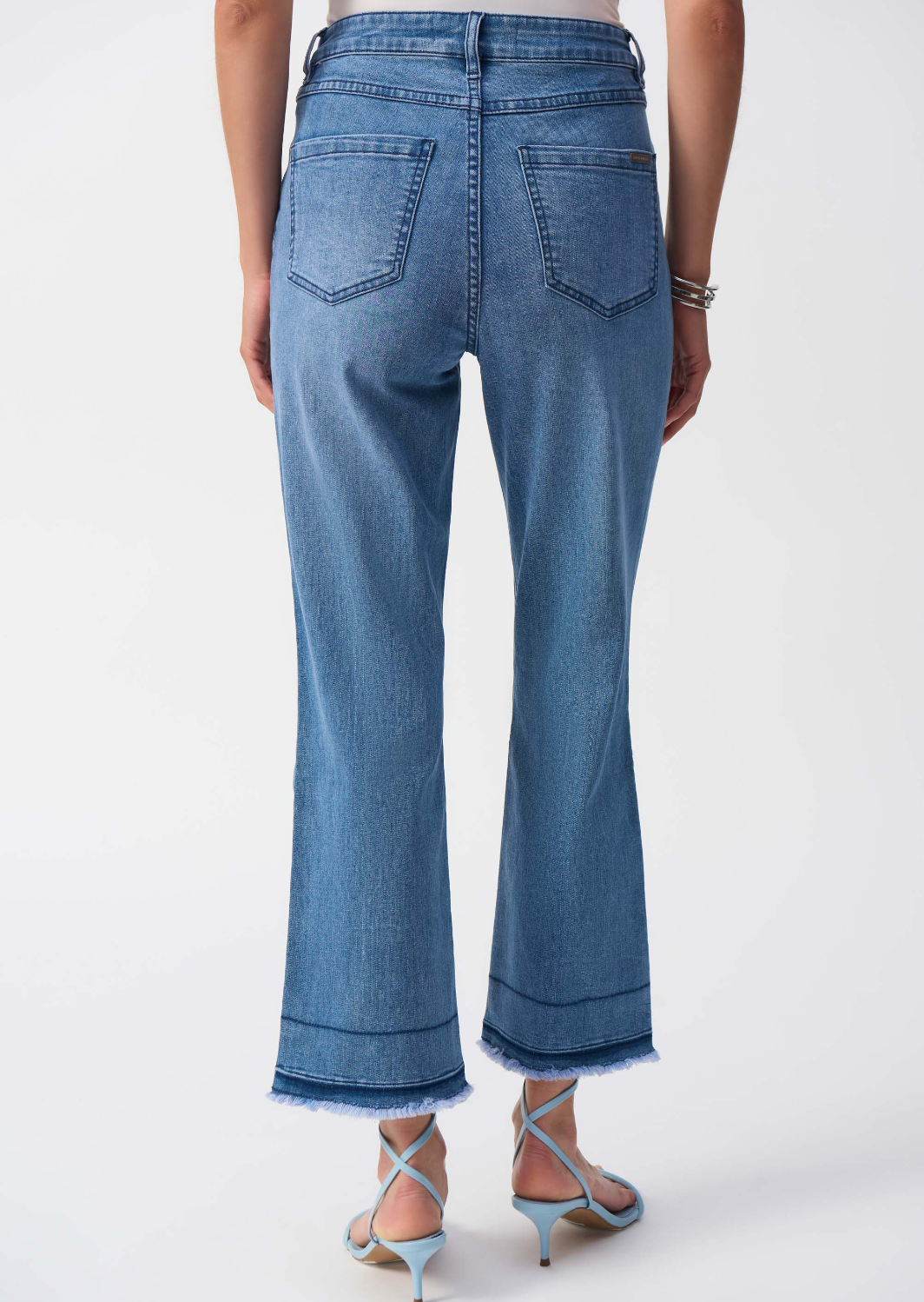 Joseph Ribkoff - Flare Crop Stretch Jeans