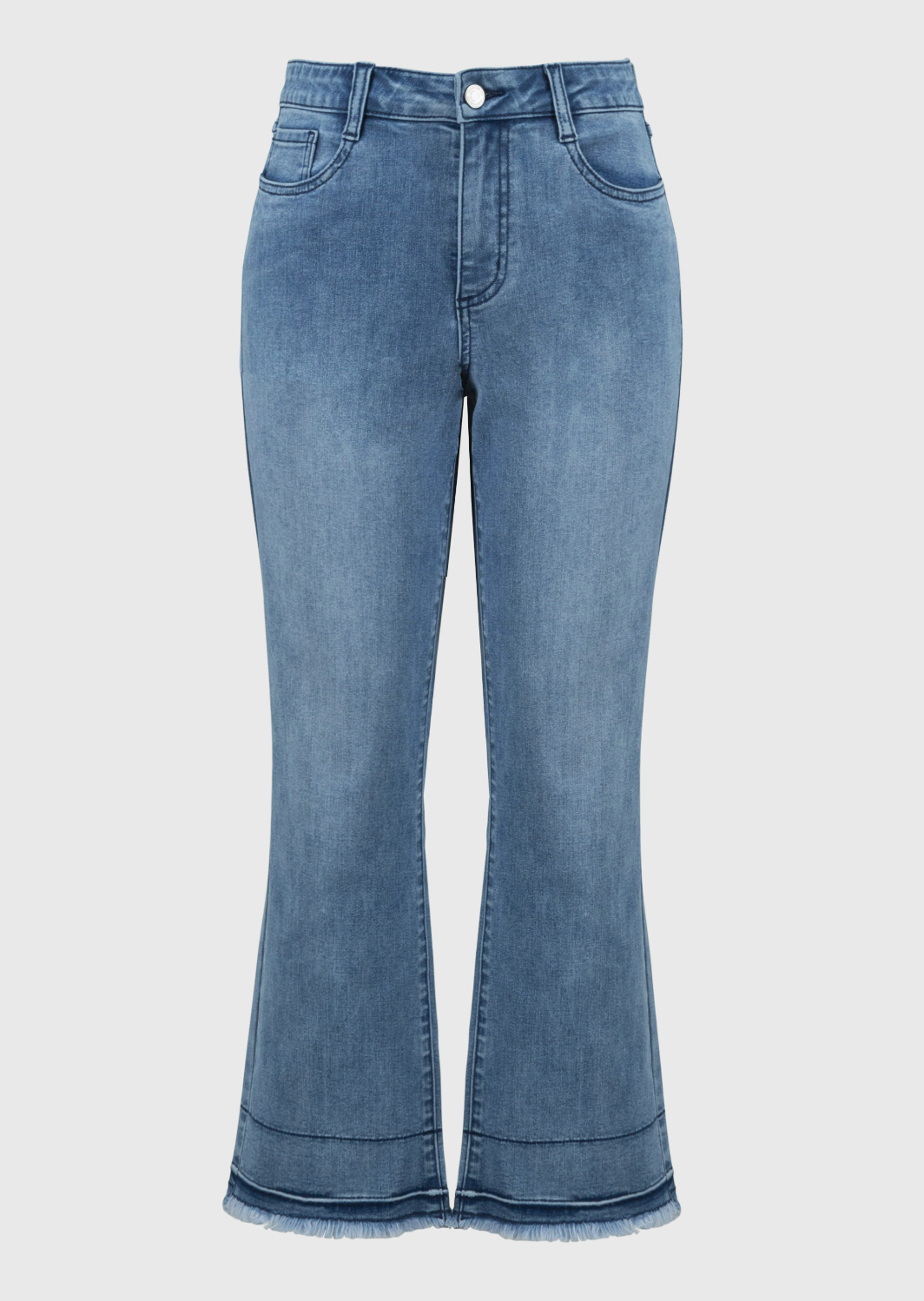 Joseph Ribkoff - Flare Crop Stretch Jeans