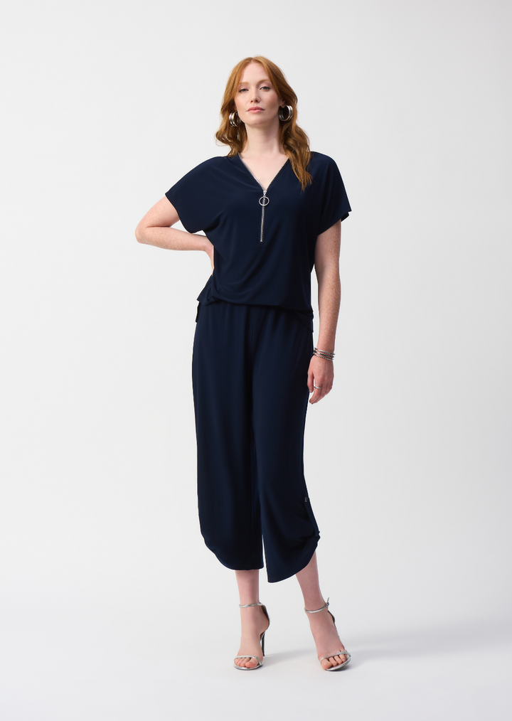 Joseph Ribkoff - Silky Knit Culotte Jumpsuit