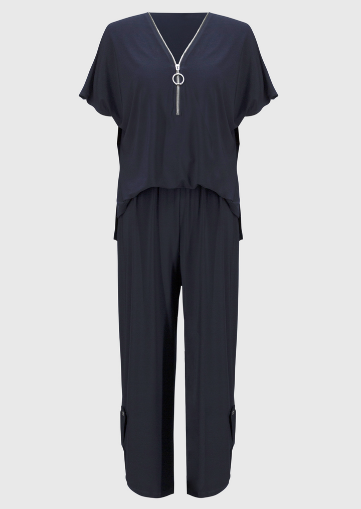 Joseph Ribkoff - Silky Knit Culotte Jumpsuit