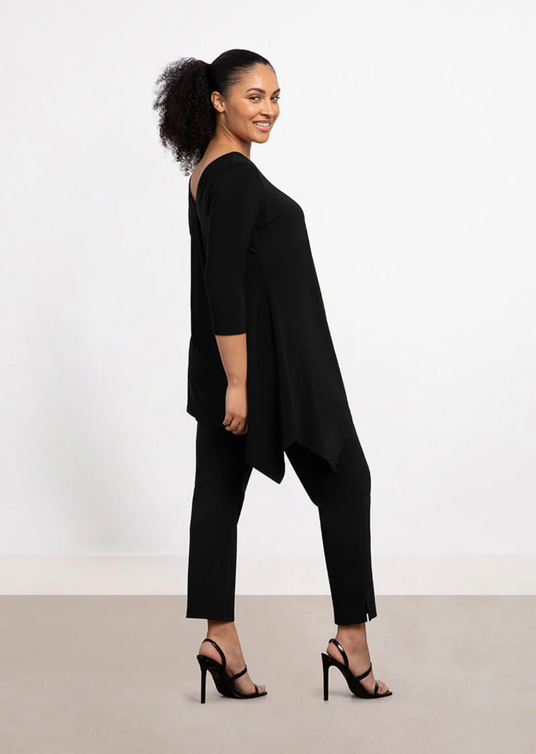 Sympli - Reversible Angle Top -SALE