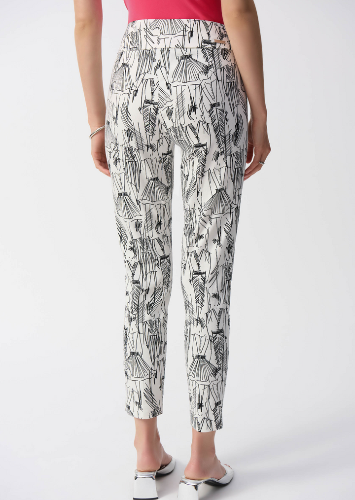 Joseph Ribkoff - Millennium Conversational Print Slim Fit Pants